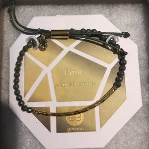 NWT Gorjana Power Gemstones bracelet - Pyrite
